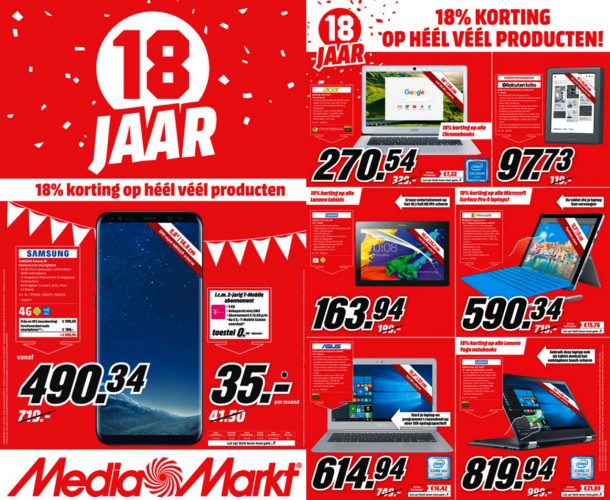 Media Markt Viert Verjaardag Met Hoge Korting | LetsGoDigital