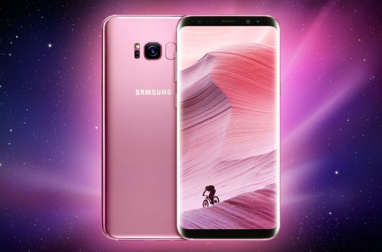 Samsung Galaxy S8 rose pink
