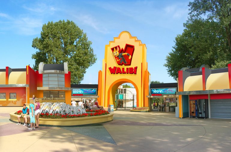 Walibi Holland mega coaster