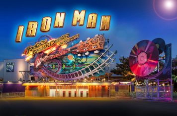 Disneyland Roller Coaster Iron Man