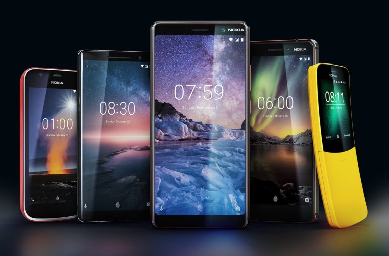 Nokia 2018 smartphones