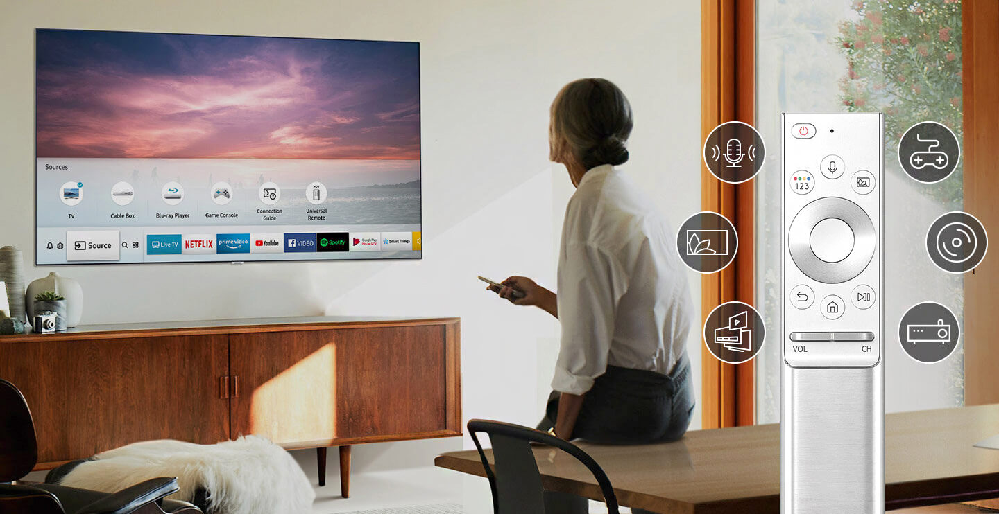 Smart TV met spraakbesturing