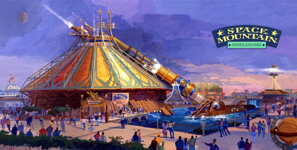 Space Mountain in Disneyland Parijs | LetsGoDigital