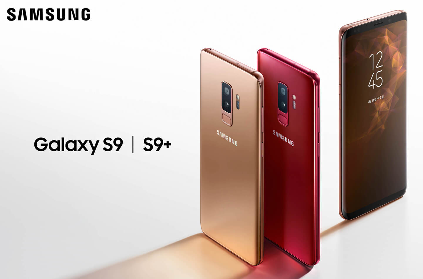 Samsung Galaxy S9 rood