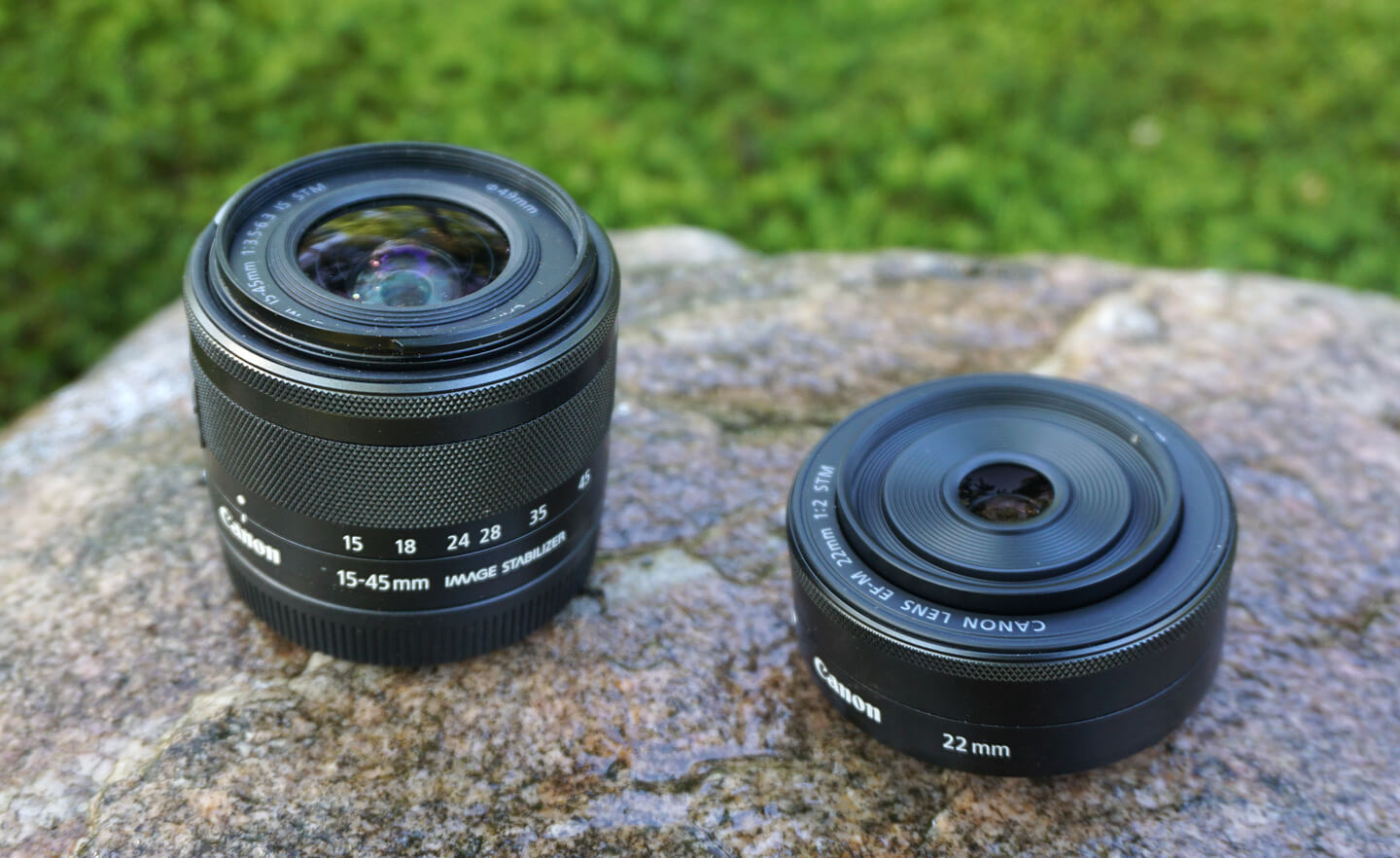 Canon EOS M50 objectieven