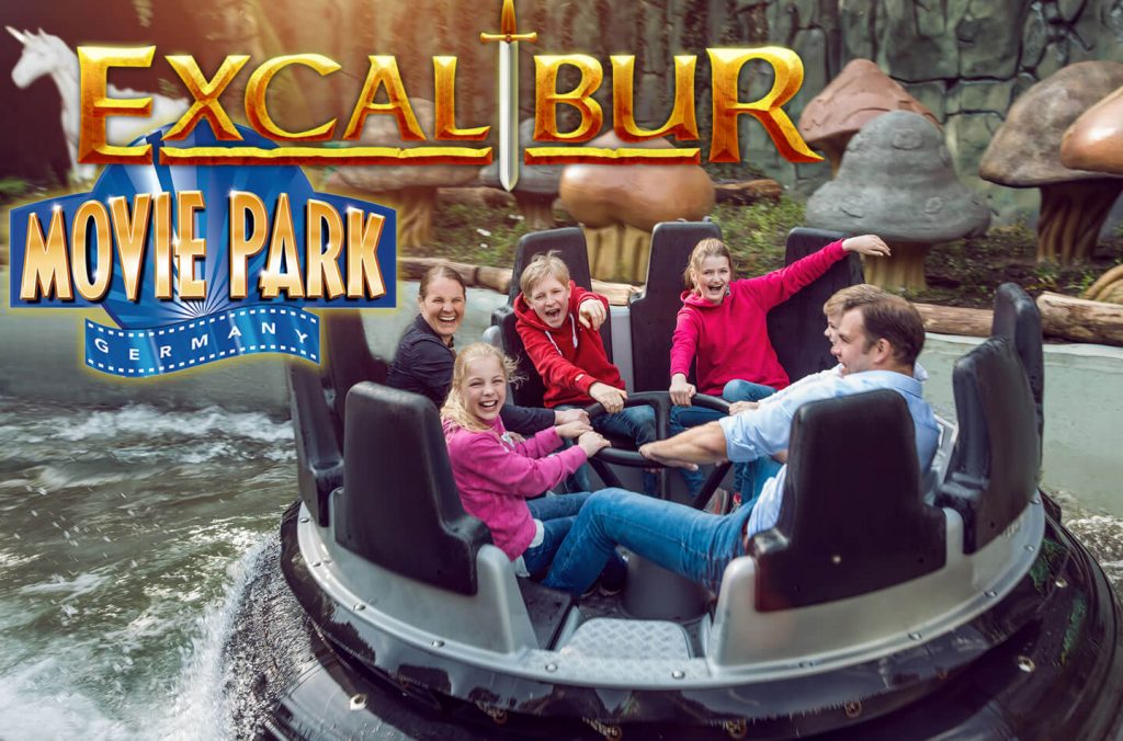 Pretpark Movie Park Germany Excalibur attractie LetsGoDigital
