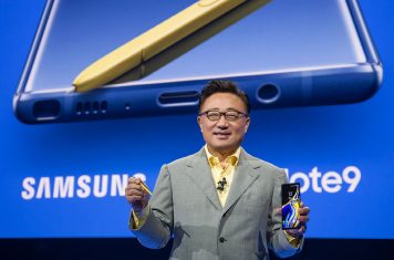 Samsung Galaxy Note 9 smartphone