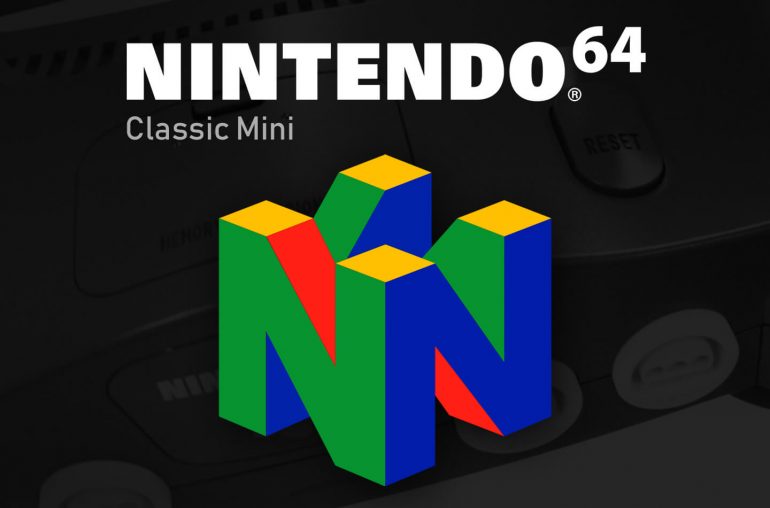Nintendo 64 retro game console