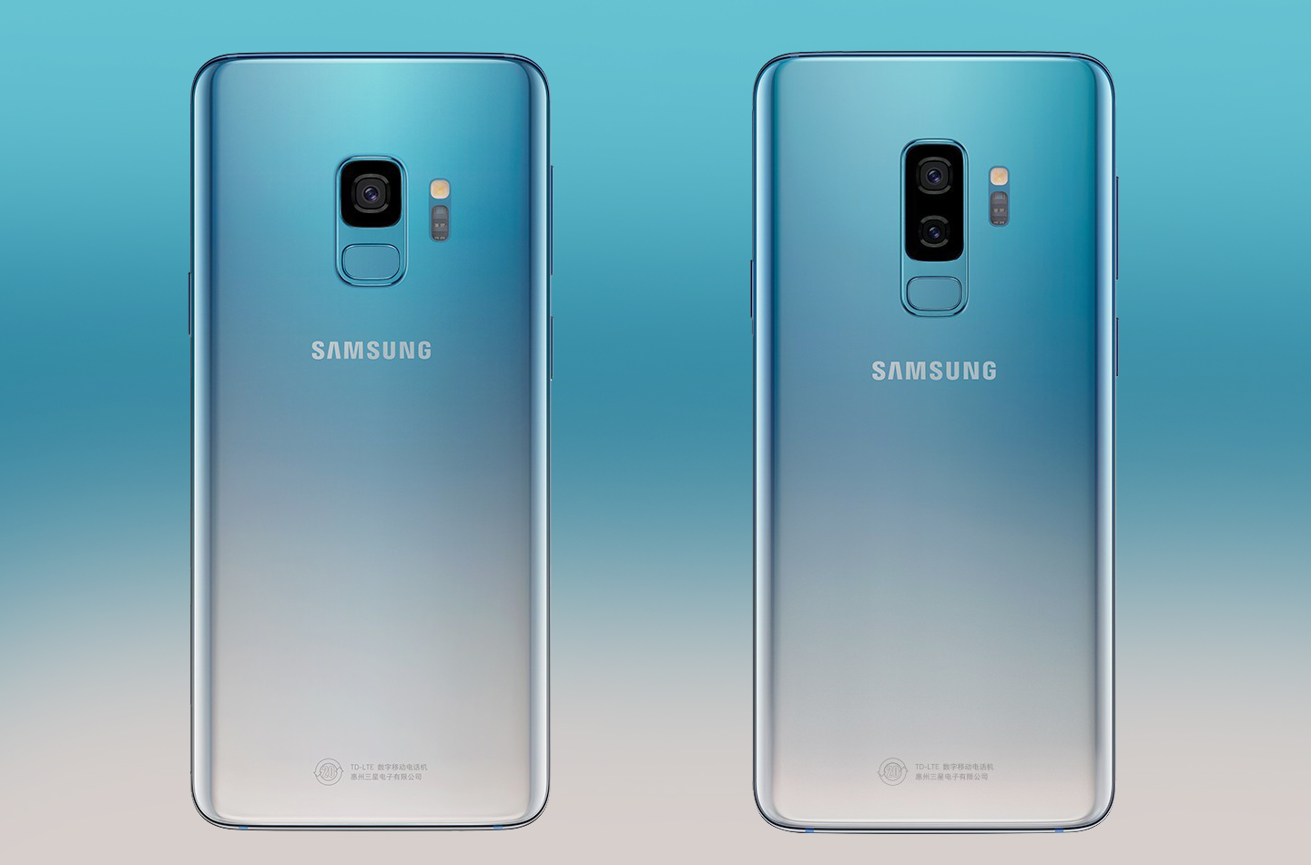 Galaxy S9 ice blue