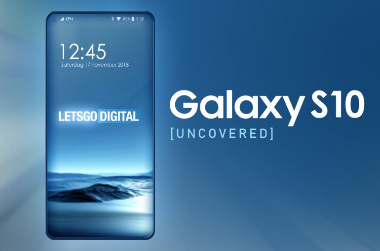 Samsung Galaxy S10 Infinity-O display