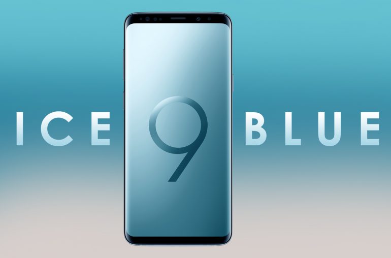 Samsung Galaxy S9 ice blue