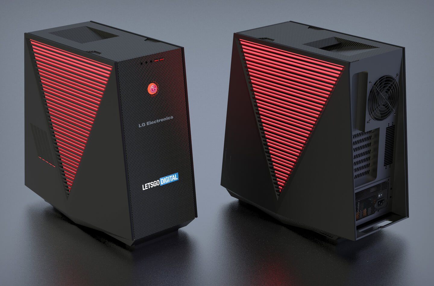 Gaming desktop computer