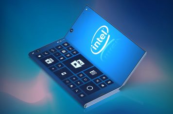 Opvouwbare smartphone Intel