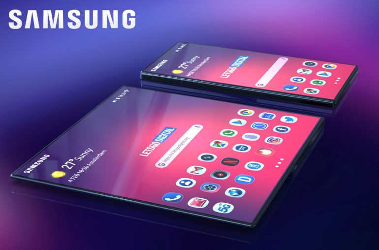 Samsung Galaxy F opvouwbare smartphone