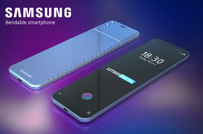Buigbare telefoon Samsung