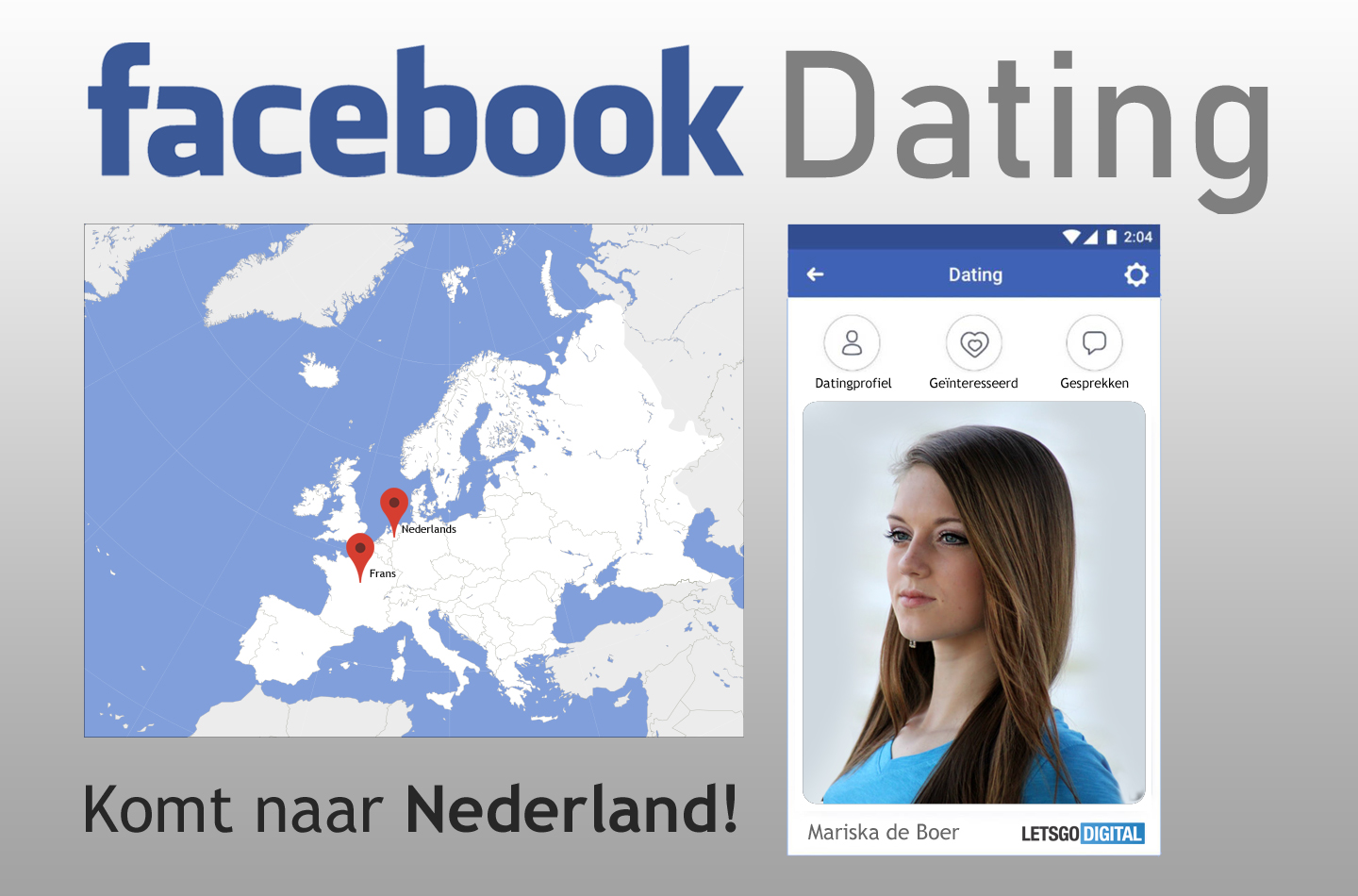 Facebook werkt aan Nederlandse versie van Dating app | LetsGoDigital