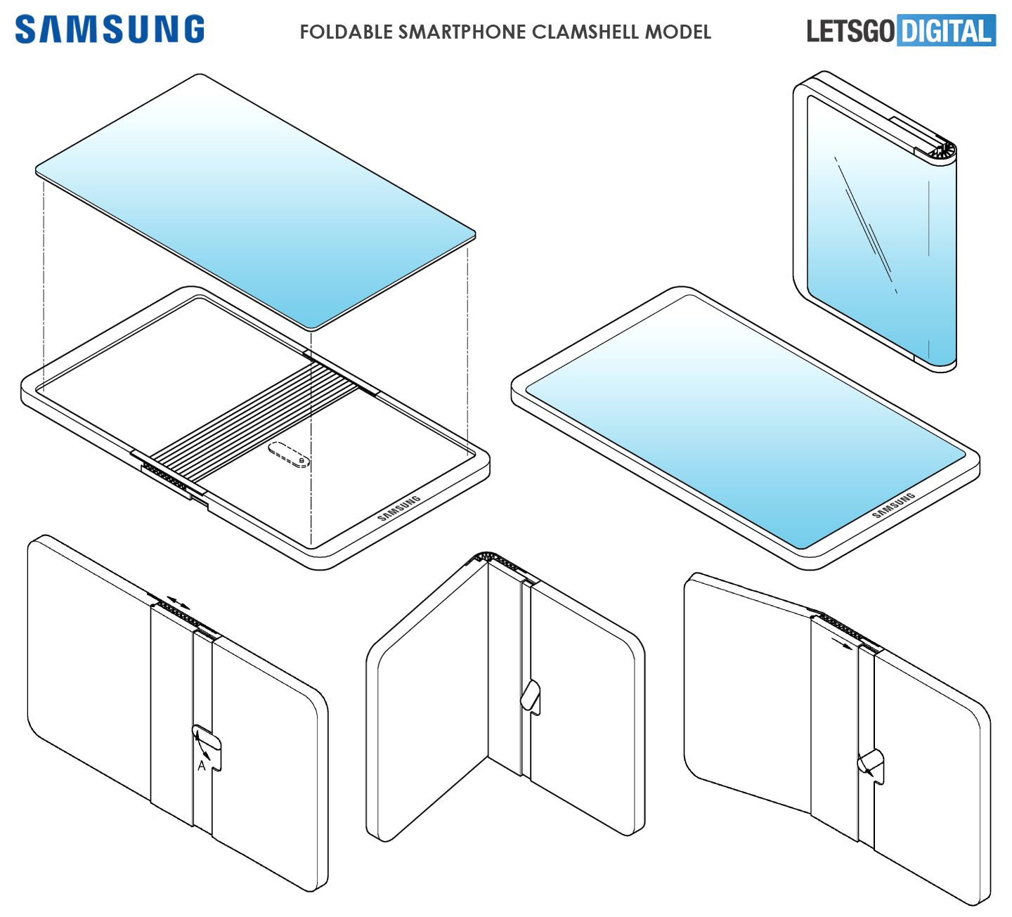 Samsung opvouwbare telefoon