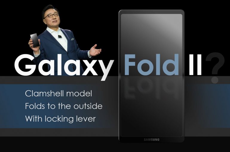Vouwbare Samsung telefoon