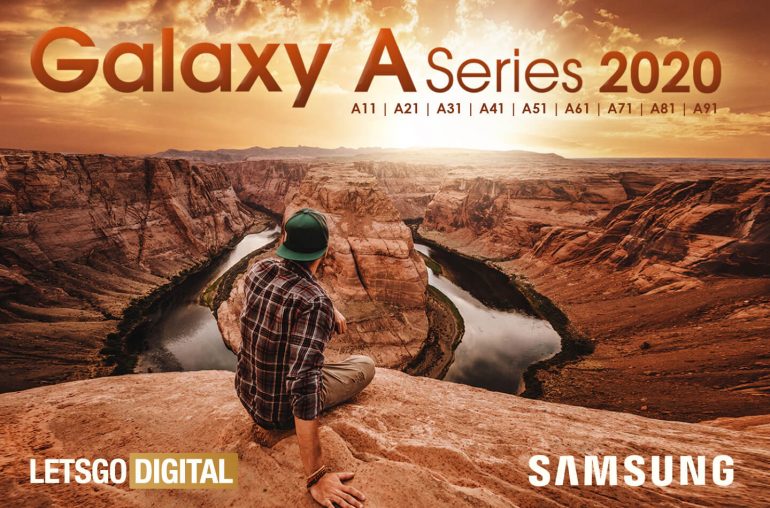 Samsung Galaxy A-serie modellen 2020