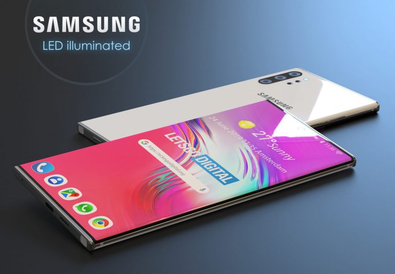 galaxy 10 note light