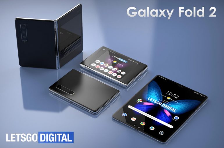 Samsung Galaxy Fold 2 opvouwbare telefoon