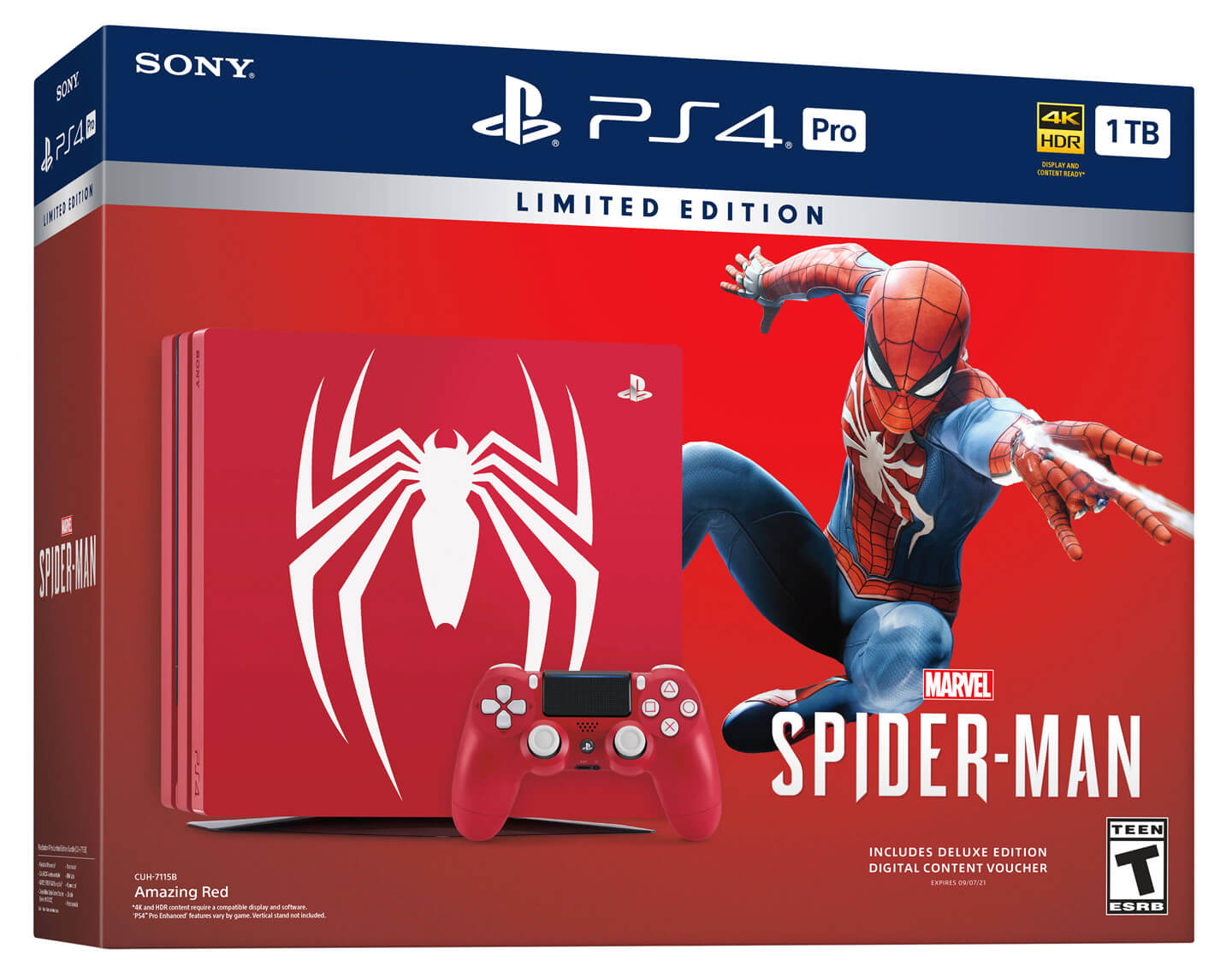 Sony Playstation Spiderman game console