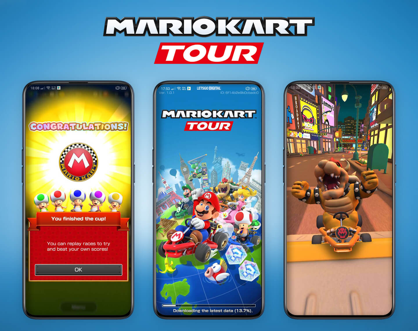 Ineenstorting Australië Flash Mario Kart Tour nu gratis downloaden op je smartphone | LetsGoDigital