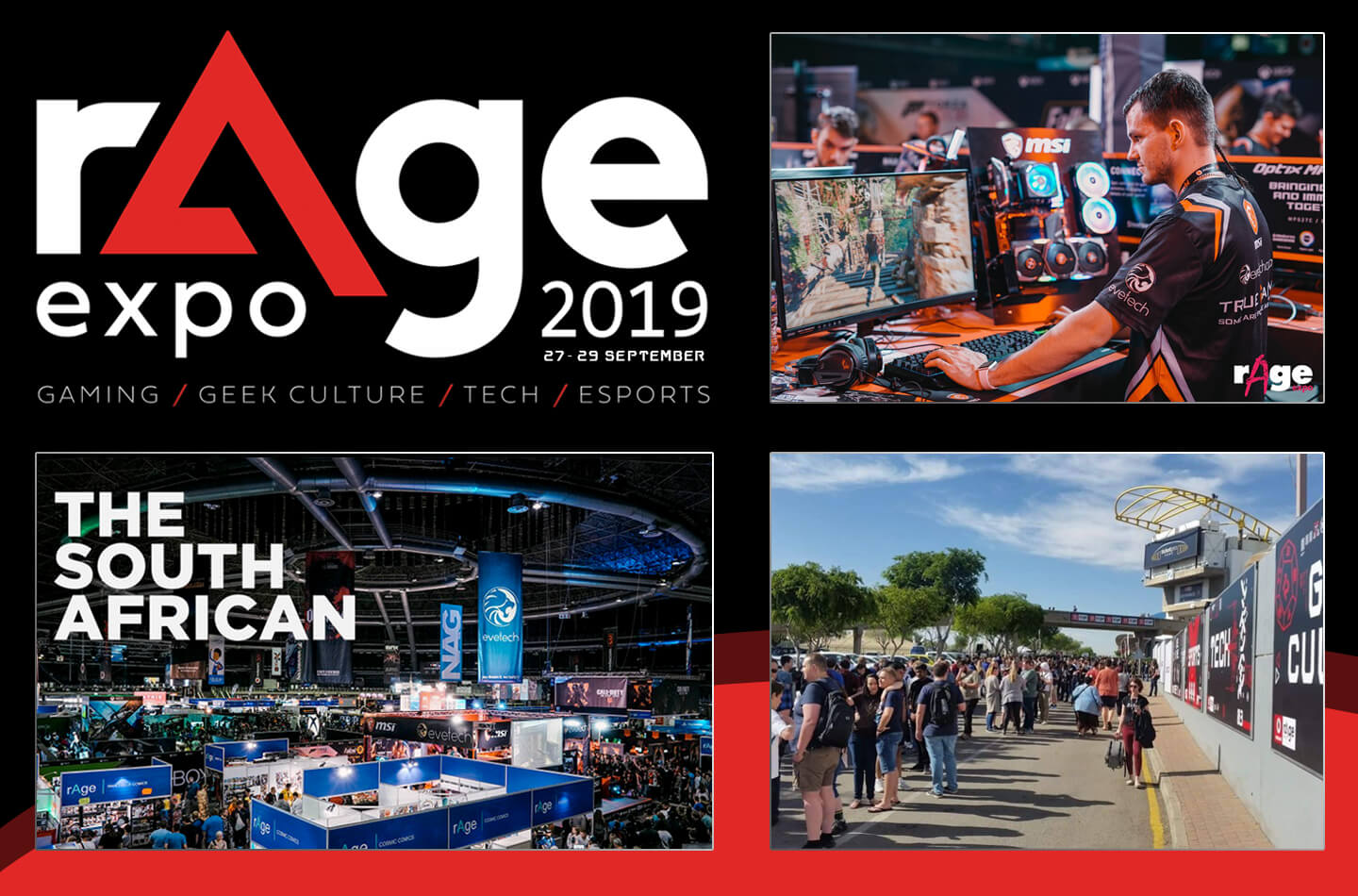 Grootste game evenement in Zuid Afrika rAge Expo LetsGoDigital