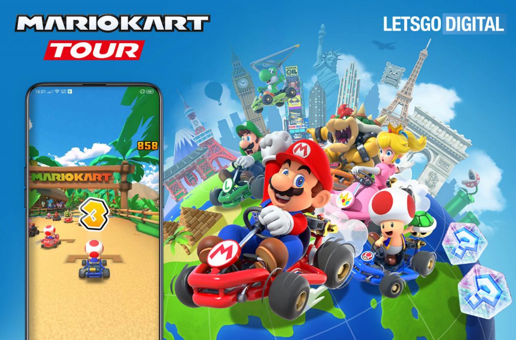 Mario Kart Tour gratis op je smartphone LetsGoDigital
