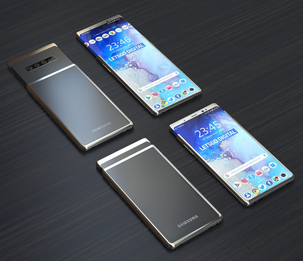 Samsung Galaxy slider smartphone met edge display | LetsGoDigital