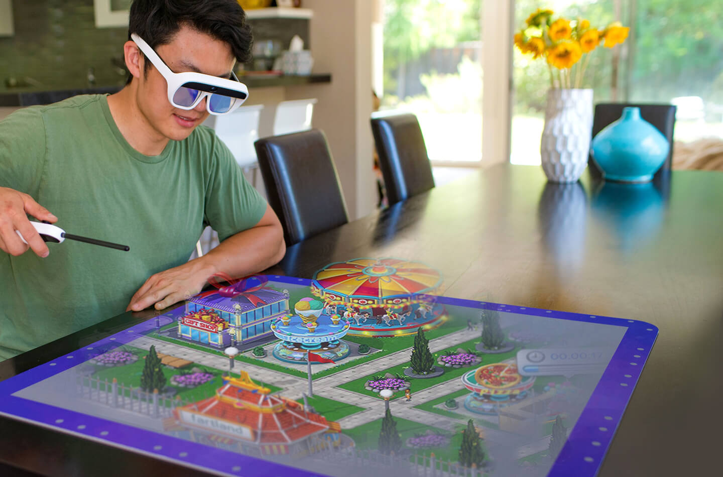 Spelbord met AR bril je 3D hologram games ervaren LetsGoDigital