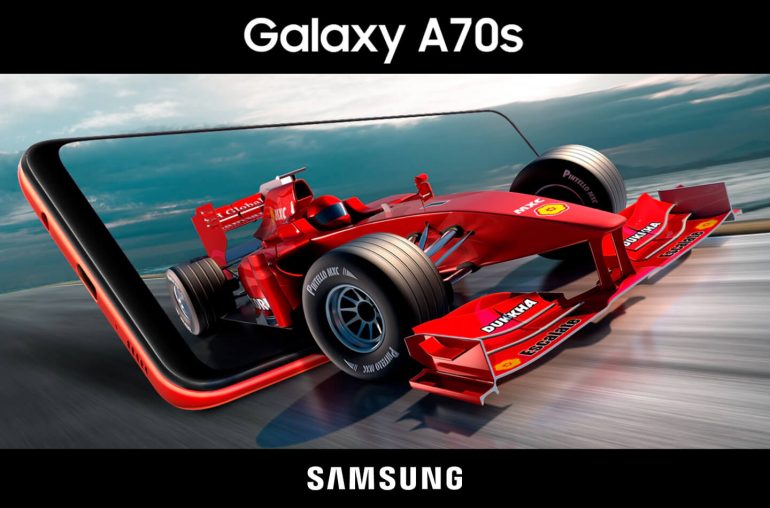 Samsung Galaxy A70s smartphone