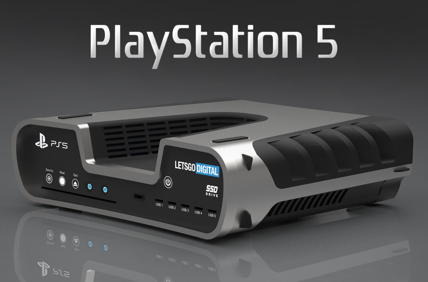 oorlog Netelig Wonder Sony PS5 game console prototype (nieuw 3D model) | LetsGoDigital