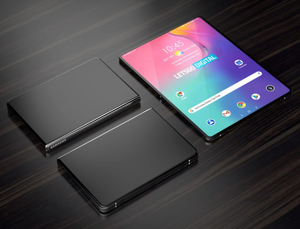 samsung folding tab