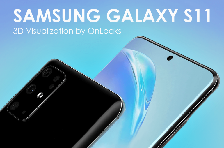 Samsung Galaxy S11 smartphone design
