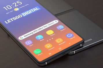 Galaxy Fold 2 smartphone display
