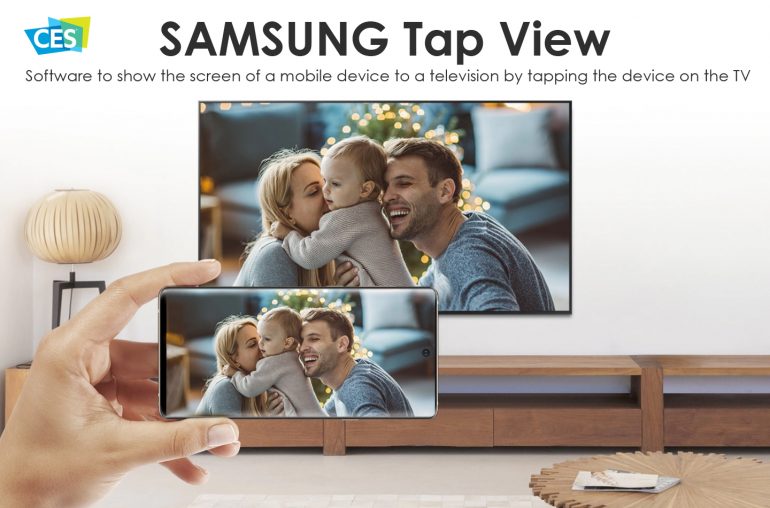 Samsung Tap View Screen Mirroring TV