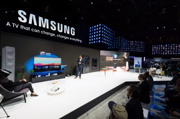 Samsung TV scherm