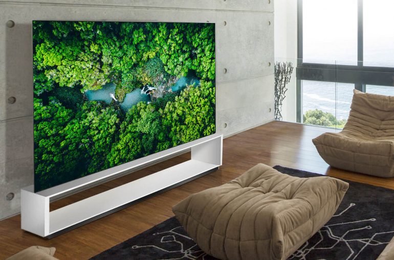 LG 8K TV modellen 2020