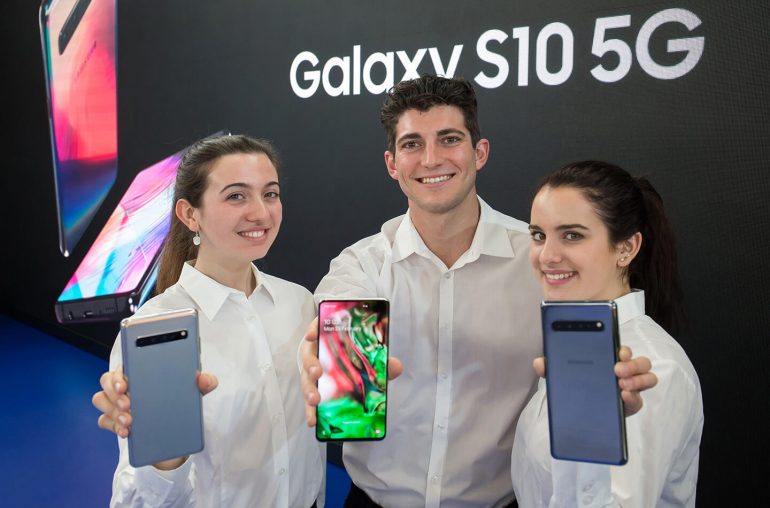 Samsung 5G telefoon 2020