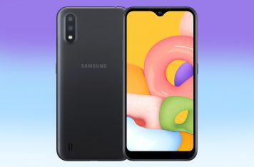 Samsung Galaxy A01 budget telefoon