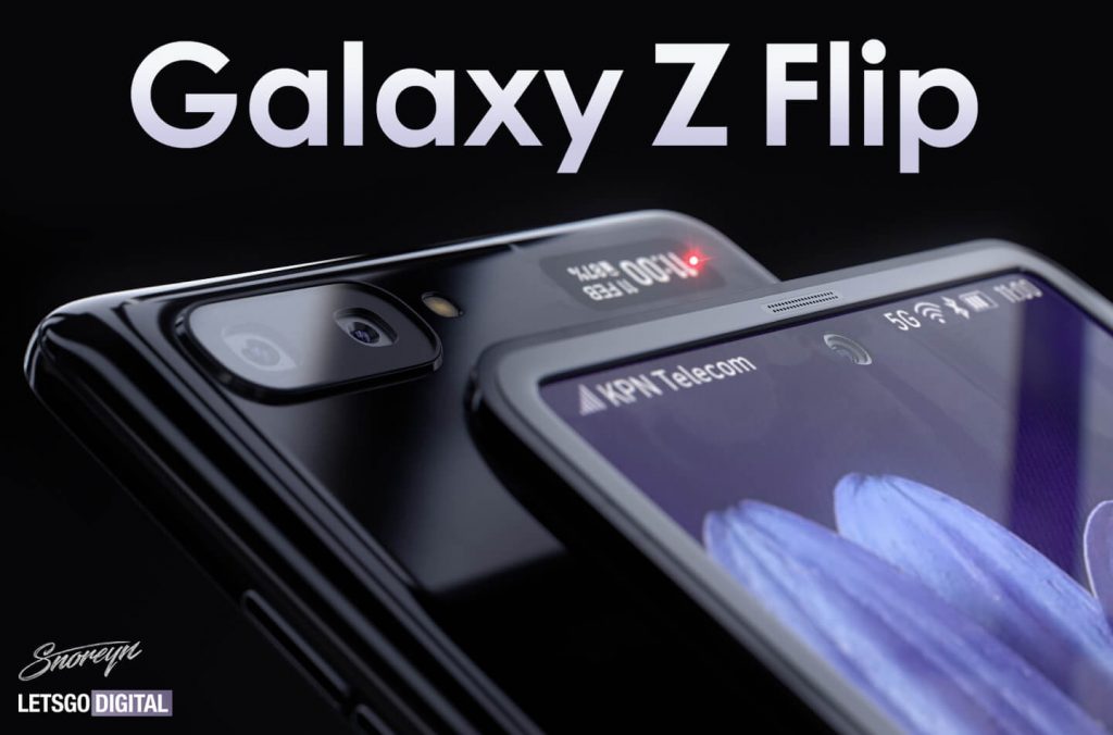 Samsung Galaxy Z Flip opvouwbare smartphone