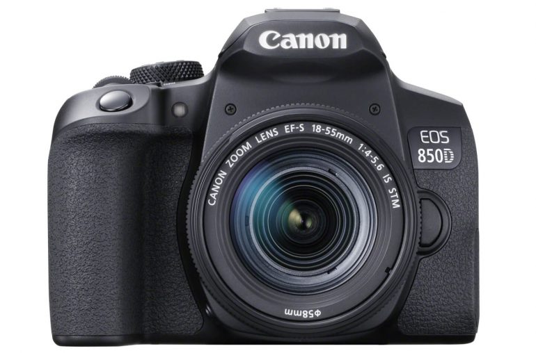 Canon EOS 850D DSLR camera