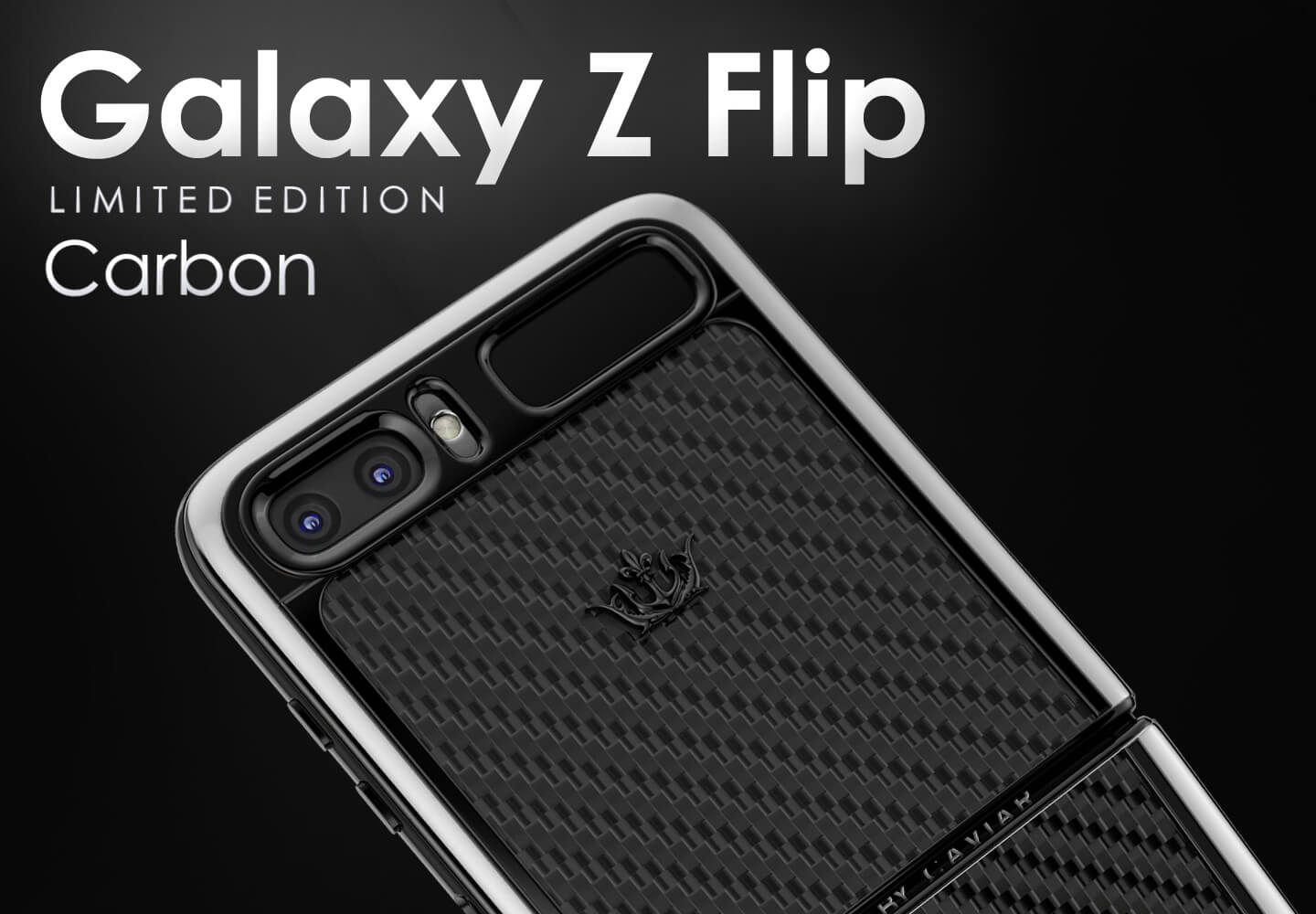 Samsung Galaxy Z Flip Carbon