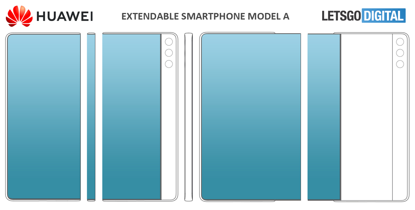 Huawei telefoons uittrekbaar display