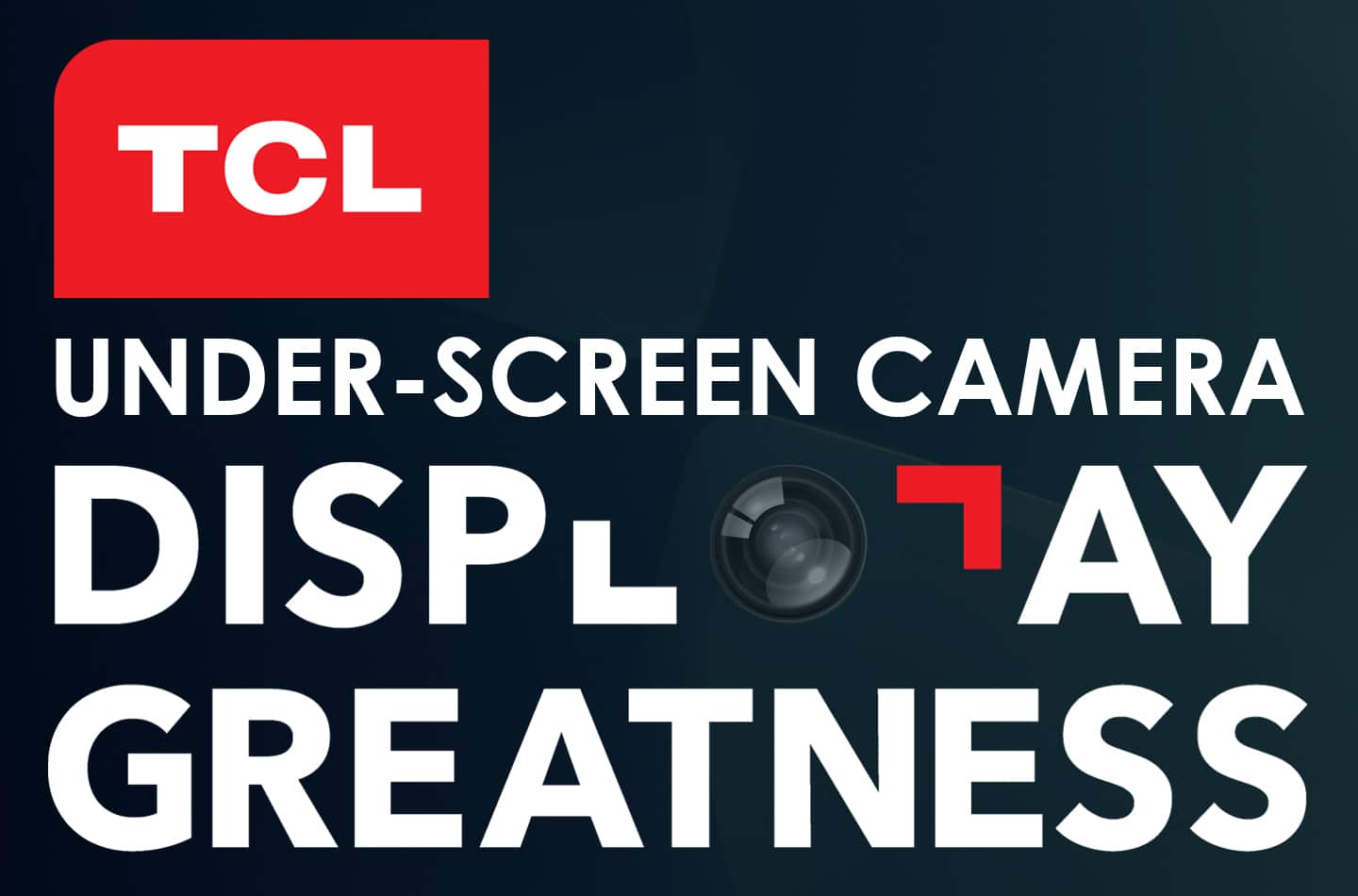 Under-screen camera smartphone van TCL | LetsGoDigital