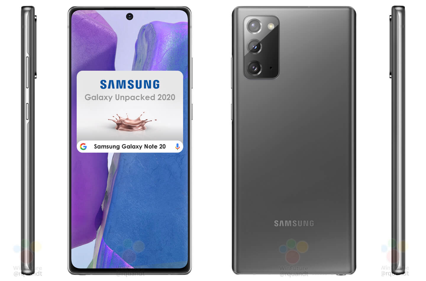 Samsung Galaxy Note 20 telefoon
