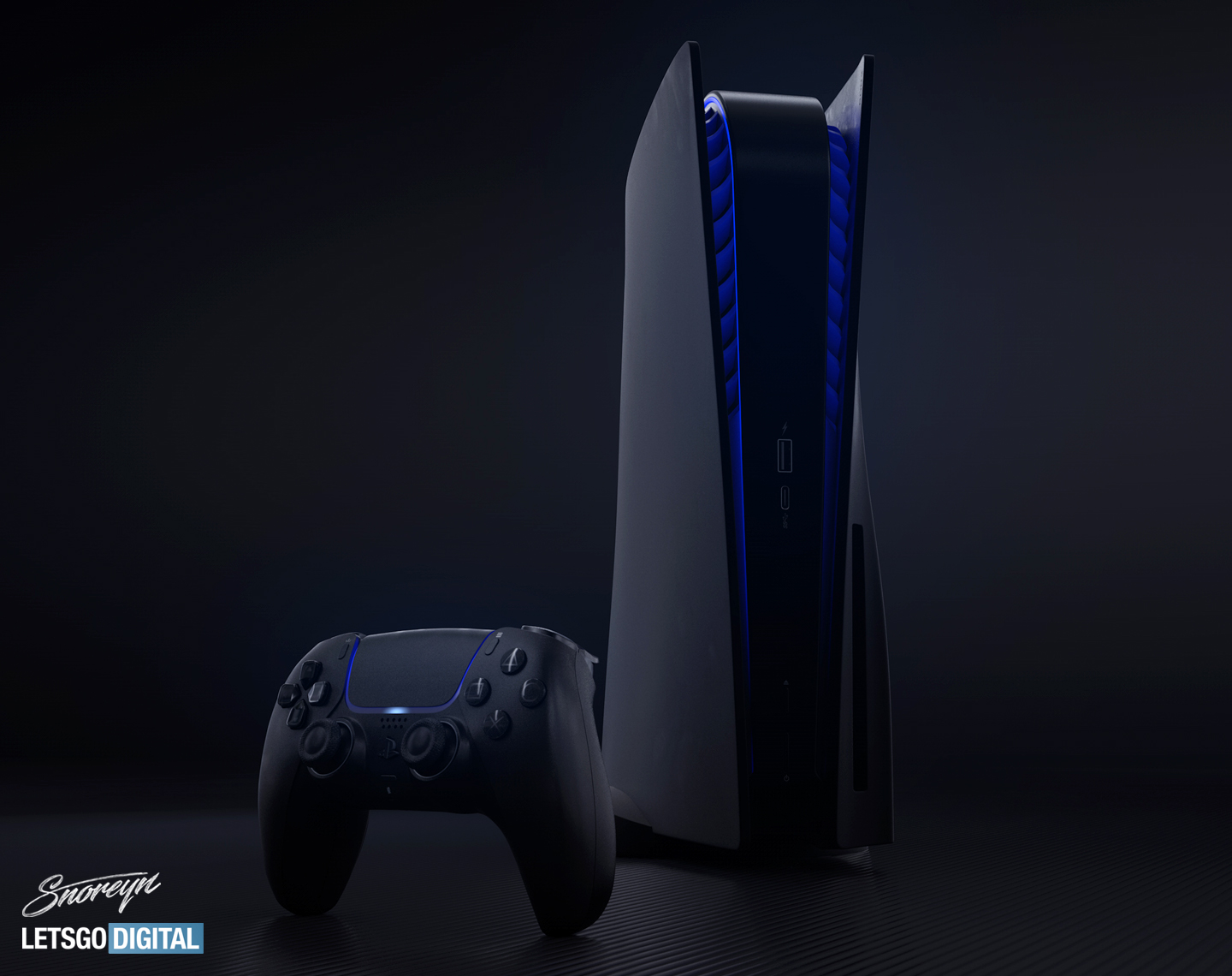 PlayStation 5 zwarte versie met CD en PS5 Digital Edition | LetsGoDigital