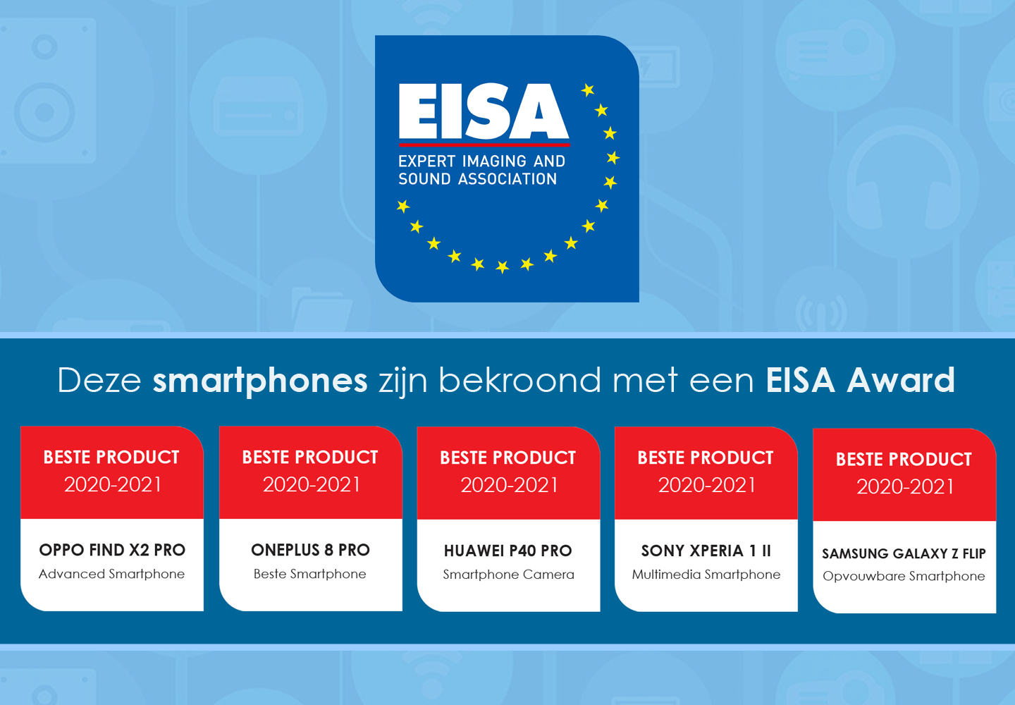 Beste Smartphones 2020 Bekroond Met EISA Award | LetsGoDigital