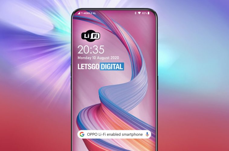 Oppo smartphone LiFi technologie